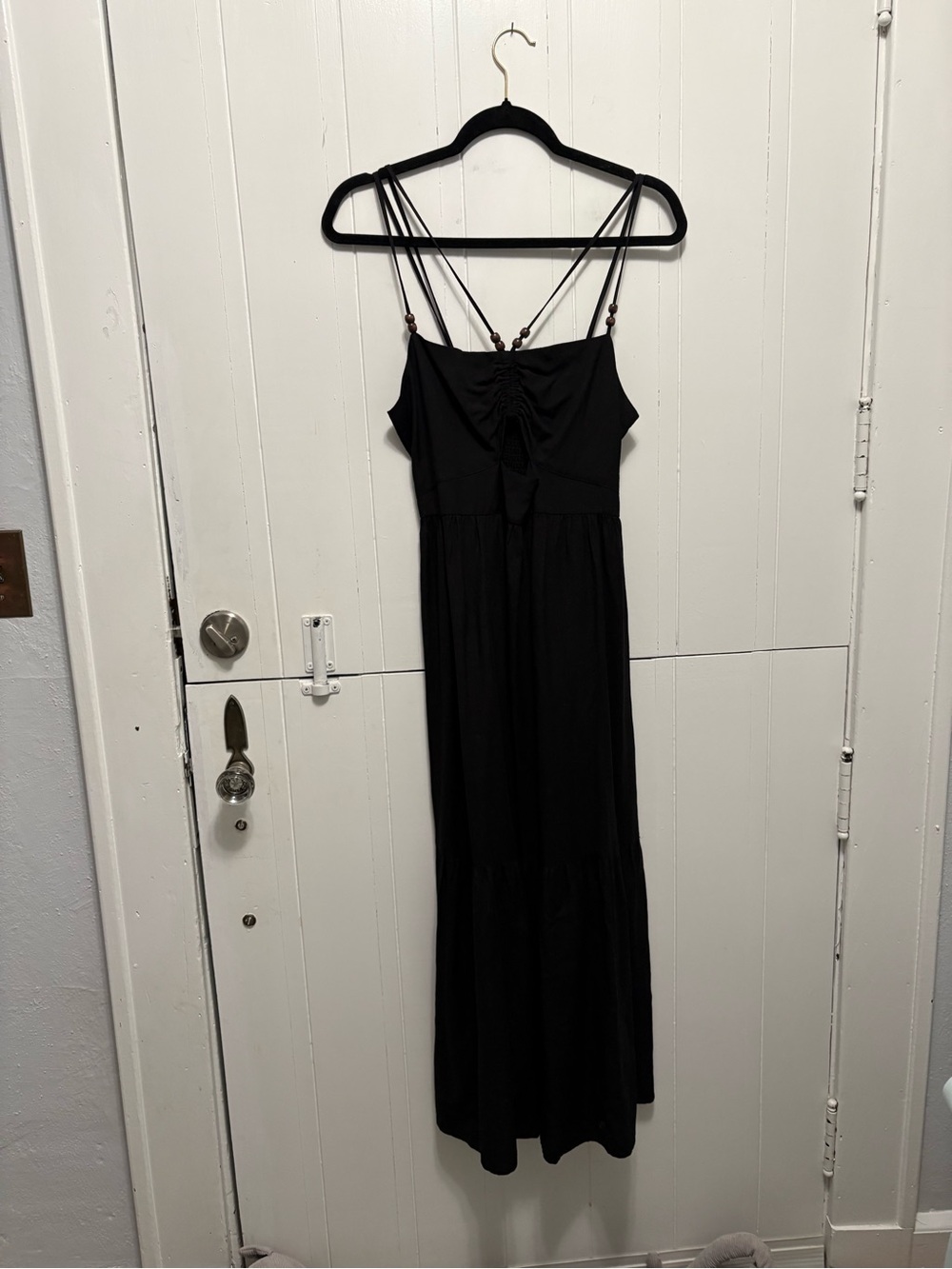 Jason Wu Black Strappy Maxi Dress